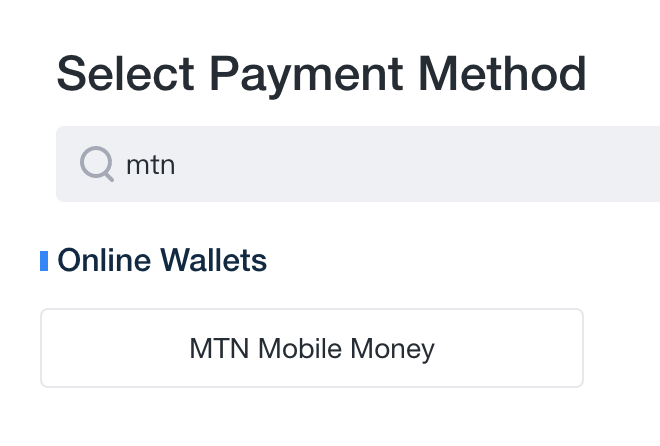 how to buy bitcoin with mtn mobile money